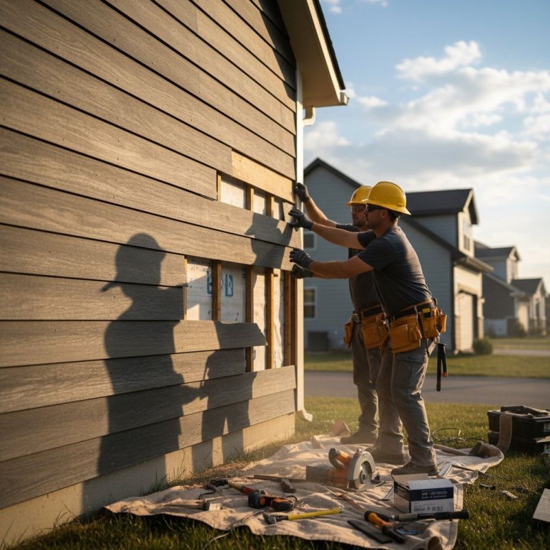 Wood Cladding Repair detail
